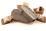 GunfightersINC Kenai Chest Holster for Ruger Super Blackhawk, MAS Grey/Coyote, Right Hand
