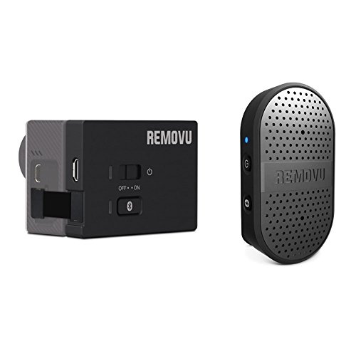 Removu RM-M1+A1 Wireless Microphone and Receiver for GoPro Hero4, Hero3+ & Hero3