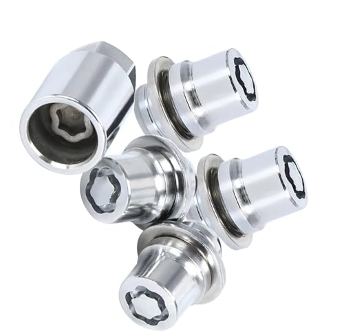 Tuercas de bloqueo antirrobo M12x1.5 para proteger las ruedas de coche Lexus con llave de 33mm