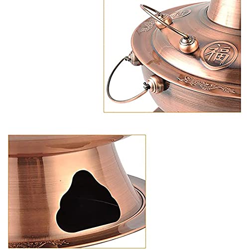 Olla de Pekín tradicional de 32 cm para evitar que tus caldos chinos pierdan calor 8