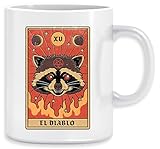 El Diablo Kaffeebecher Becher Tassen Ceramic Mug Cup