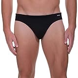 Klassisch geschnittene Männer Badehose mit Innenkordel