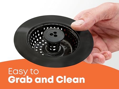 image for Kitchen SinkShroom Clog-Free Kitchen Sink Drain Strainer with Stopper 