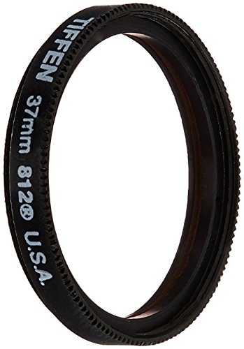 Filtro 812 Tiffen 37mm con cristal óptico de alta precisión para retratos exteriores