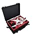 Produktbild Professioneller Koffer - Transportkoffer passend für DJI Phantom 4 Professional Plus und Obsidian mit Platz für 6 Akkus + Zubehör - MC-CASES - Made in Germany - Outdoor Koffer - IP67 Wasserdicht