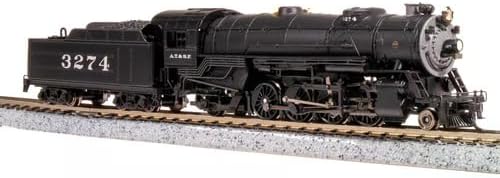 Broadway Limited 7831 Nスケール ATSF USRA ヘビーミカド蒸気機関車3284