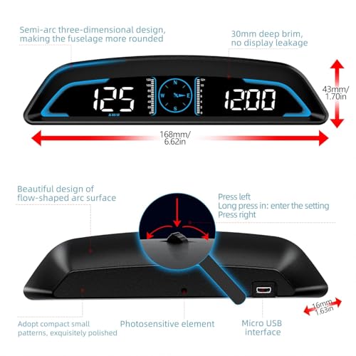 SinoTrack GPS Speedometer 5.5 inch