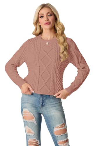 Image of GRECERELLE 2026 Womens Fall Winter Long Sleeve Casual Pullover Sweater Tops