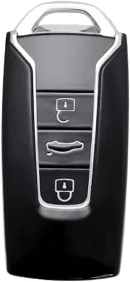 亜鉛合金製キーケースカバー と互換性がある VW Touareg 2019 2020 2021 2022 シェルフォブリングプロテク