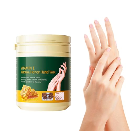 Cera Para Manos, Mascarilla De Cera Para Manos, Mascarilla De Mano Reparadora Reafirmante Para Manos, Mascarilla Nutritiva Para Manos, Honey Hand Wax, Cuidado De Las Manos, 170 G