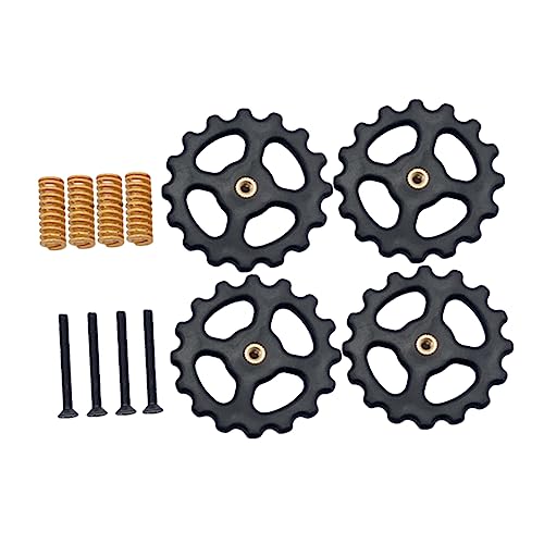 VILLFUL Leveling Spring M3x45 Screw Nut Set for 3d Printer Heated Bed Metal Heated Bed Leveling Kit Yellow Spring Easy A