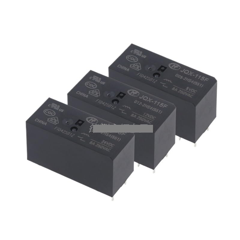 Relais électromécanique HF115F-024-2ZS4 JQX-115F 8 broches 24V DC