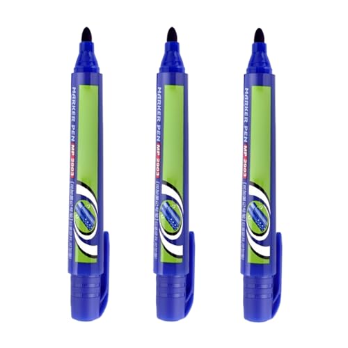 Marcadores De Pintura Genérico - Marcador A Base De Aceite Impermeable 3 Piezas,Marcadores Para Tablero De Pantalla,Vidrio Madera Lona Cerámica Tela Piedra Marcado Neumáticos Arte Dibujo