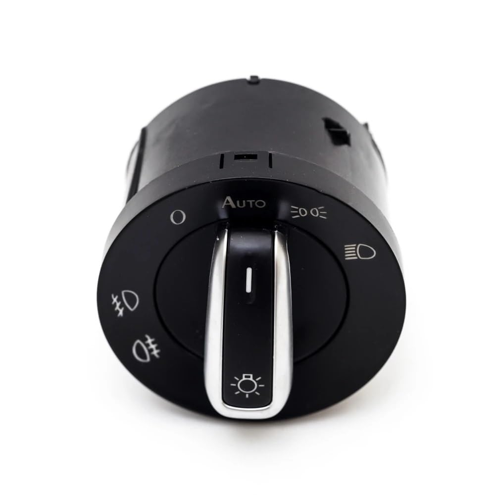 Compatible Con VW Para Magotan Módulo Sensor De Luz , Sensor De Faros De Coche, Interruptor De Control De Faros, Interruptor De Control De Faros De Coche 5ND941431B Interruptor Perilla control faros