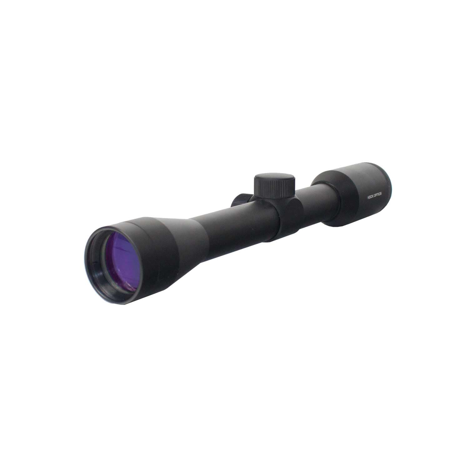 KECK Optics RS Vanguard Gewehrzielfernrohr 4x32, KA5 Absehen, 25,4 mm | inkl. Montage, ideal für Luftgewehre, Kleinkaliberwaffen, Armbrust, mit Stickstoff gefüllt, absolut wasserdicht