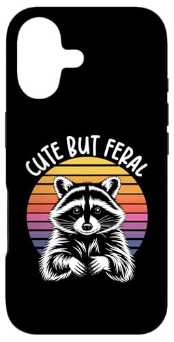 Cute But Feral Raccoon X}zP[X iPhone 17 p