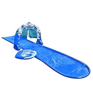 Tablecloth Waterglijbanen Dubbele Lane Slip Gazon Waterglijbaan, Tuin Opblaasbaar Splash Zwembad, Racing Lanes Lange…