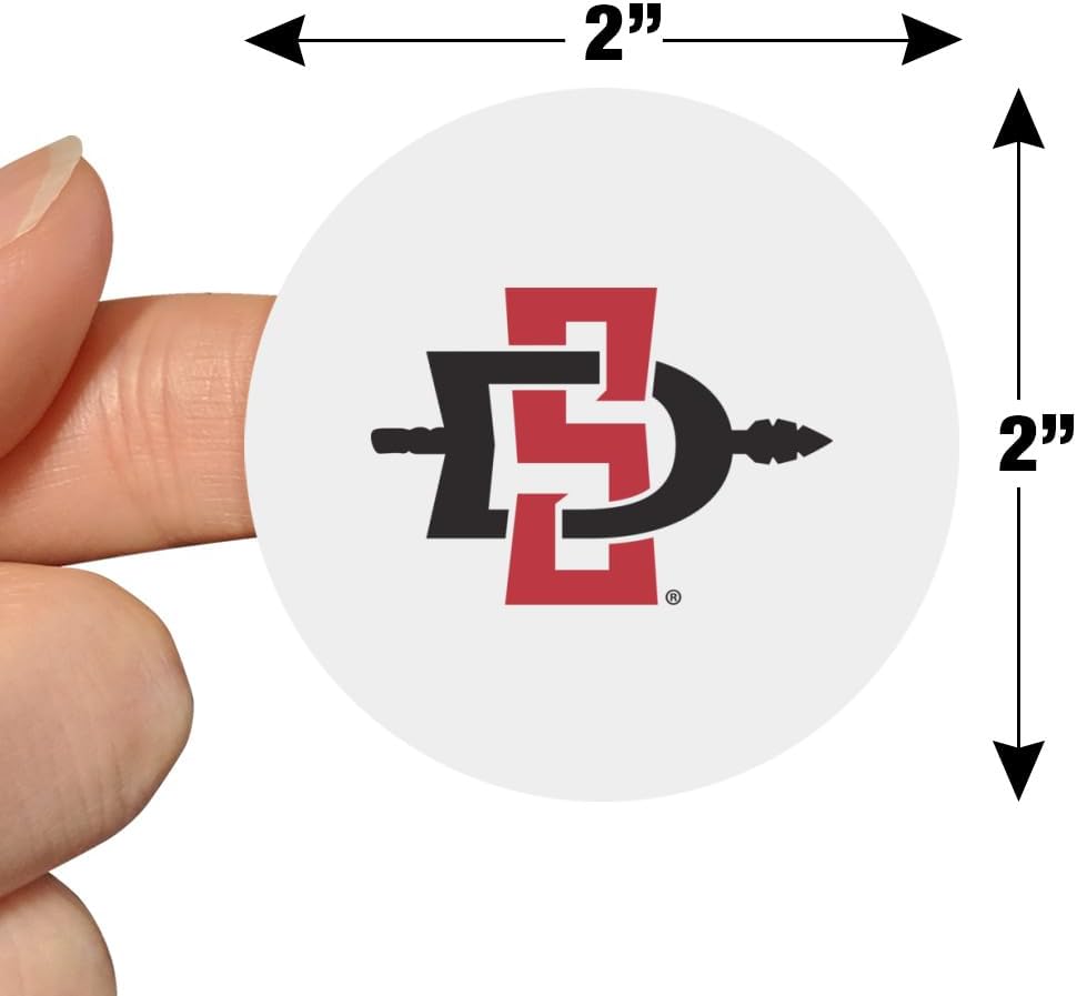 Graphics & More San Diego State University Primary Logo Planner Calendar Scrapbooking Crafting Stickers - Image 6