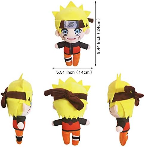 Anime Naruto Plush Toy Doll Stuffed Animal Toy for Kids Teens Gift (Uzumaki) 2 41u2khn5gSL. AC