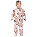 Emelivor Halloween Cat Ghost Baby One-Piece Newborn Pajamas Cotton Sleepwear Outfits for Boy Girls Kids
