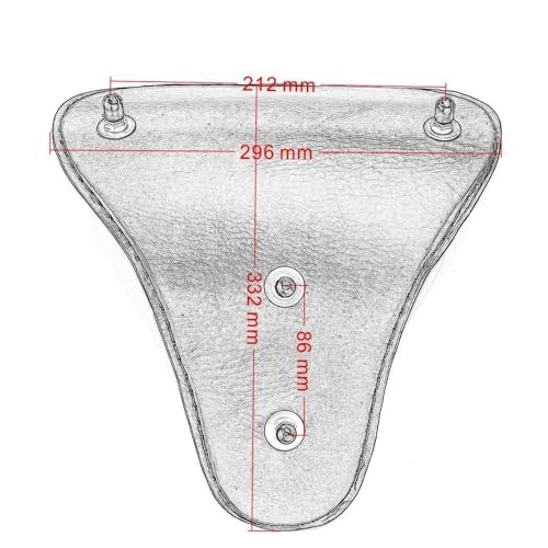 Coussin siege moto Big Solo Slim contre la fatigue en Sportster et customisations