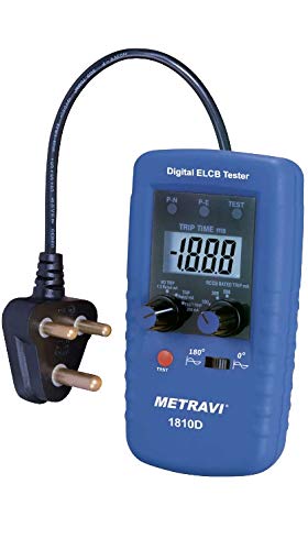 See full amazon price history chart for Metravi ELCB/RCD Tester 1810D with Current Rating up to 500mA Metravi ELCB/RCD Tester 1810D with Current Rating up to 500mA (B08KYG8T7B) Amazon Price History, Amazon Price Tracker