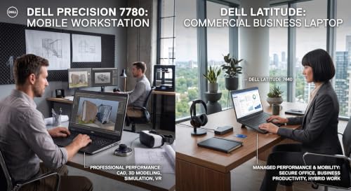 Image of Dell Precision 7780 Mobile Workstation 17.3 inch FHD Laptop, Intel Core i9-13950HX, 32GB RAM, 512GB + 2TB NVMe SSD, NVIDIA RTX A1000 6GB, HDMI, USB-C, Wi-Fi, BT - Windows 11 Pro - AI Copilot, Grey