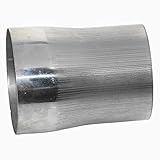 2.25' ID to 2.5' ID Universal Exhaust Pipe to Component Pipe Adapter Reducer Exhaust Pipe Connector 2.25 Inch to 2.5 Inch