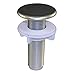 DANCO Kitchen Sink Hole Cover | Sink Plug Cover | Rust Resistant | Brushed Nickel (89478)