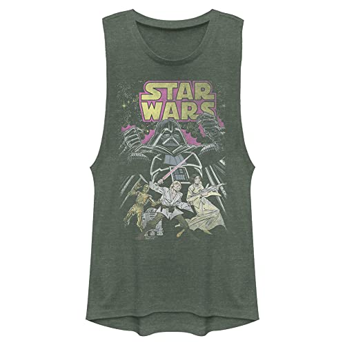 T-Shirt Star Wars Comic Wars Femme coupe ajustée anti-déformation