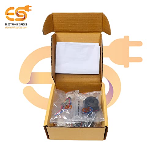 Image of Electronic Spices DIY Mini Motion Sensor Kit (Battery Holder, Push Connector, Motion sensor, Led, Cell's, Buzzer) with User Manual and Video Tutorial