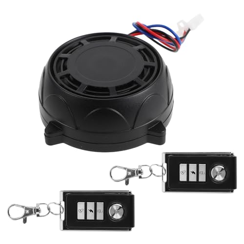 Alarme moto antivol sonore et visuelle en ABS et disque métal