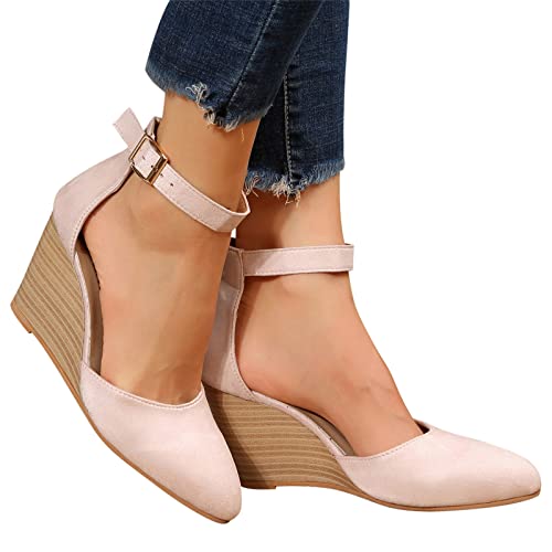 Keilsandaletten Damen mit Keilabsatz Trendige Verbenas Espadrilles Vorne...