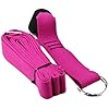 LEPOD Door Stretch Band - Get More Flexible with The Door Flexibility Trainer to Improve Leg Stretching - Perfect Home Equipment for Ballet, Dance and Gymnastic Exercise Taekwondo & MMA (Pink)