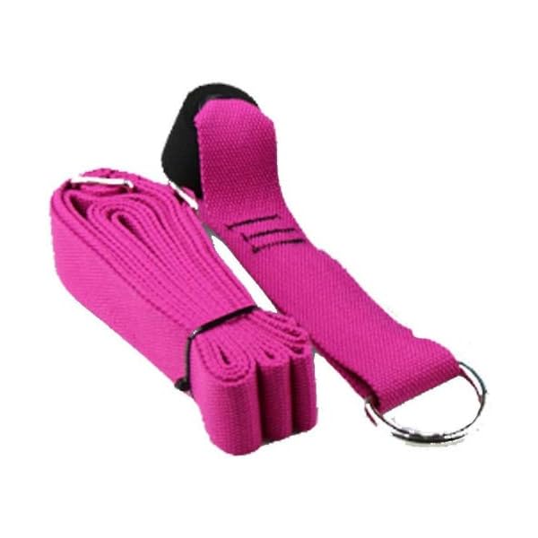 LEPOD Door Stretch Band - Get More Flexible with The Door Flexibility Trainer to Improve Leg Stretching - Perfect Home Equipment for Ballet, Dance and Gymnastic Exercise Taekwondo & MMA (Pink)