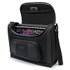 USA Gear Small Messenger Bag for Microsoft Surface Pro 12″ (2025), 11th Gen/10/9/8/7, Surface Laptop 13-inch (2025) – Shoulder Bag Travel Tablet Case Fits Accessories, Charger, Keyboard, Mouse (Black)