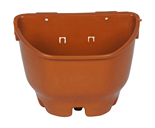 CAPPL Verticell Vertical Garden Wall Hanging Pot (Pack of 3,Terracotta)
