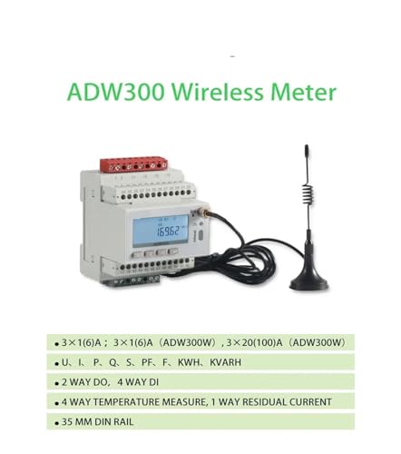 Compteur triphasé AC230V intelligent ADW300 4GHW avec suivi en temps réel - 3