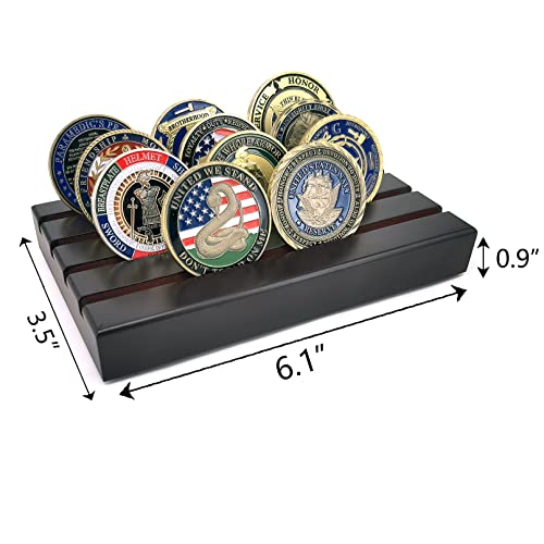 Portamonedas Militar de 4 Filas en Madera miniatura 2