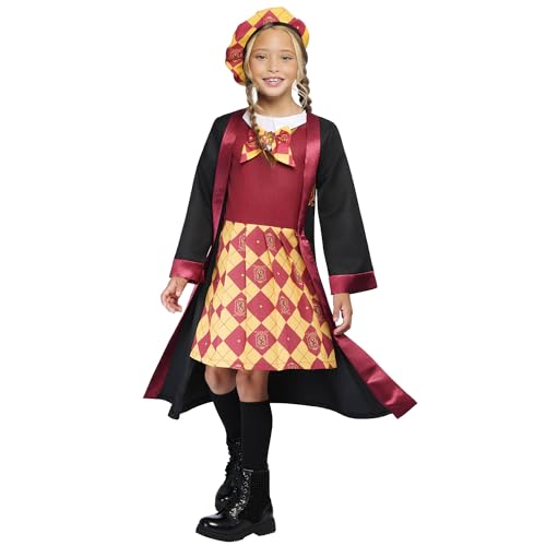 Rubies Official Warner Brothers Harry Potter Deluxe Gryffindor Robe Childrens Costume, Kids Fancy Dress, Size 9-10 Years