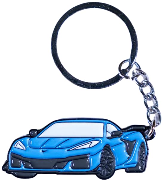Image of Metal Keychain - Corvette C8 Accessory Gift