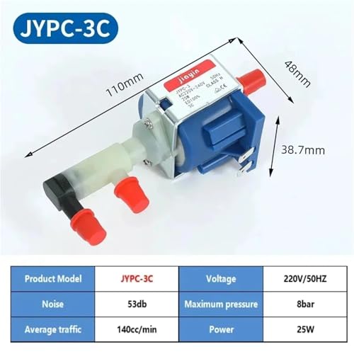 Pompe électromagnétique JYPC-3C 220V pour machine à café