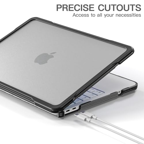 Coque MacBook Neo 13 2026 A3404 Batianda hybride mate carbone