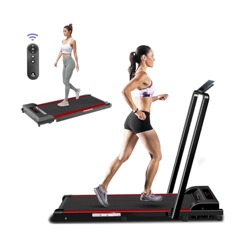 Walking Pad Treadmill, 3.0HP Walking Pad with Handle Bar, Foldable