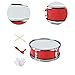 JunZheHub 14 in Snare Drum for Music Practice with Gloves Percussion for All Ages Gift Option, Spring Drum 14in