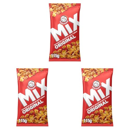 Matutano Seed mix Tostadas al Horno, snack de frutos secos, formato individual, 115 gramos (Paquete de 3)