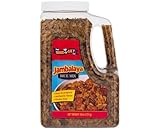 Dixie Lily Jambalaya Rice Mix - Long Grain Parboiled Rice with Bell Peppers, Onion & Spices, Enriched with...