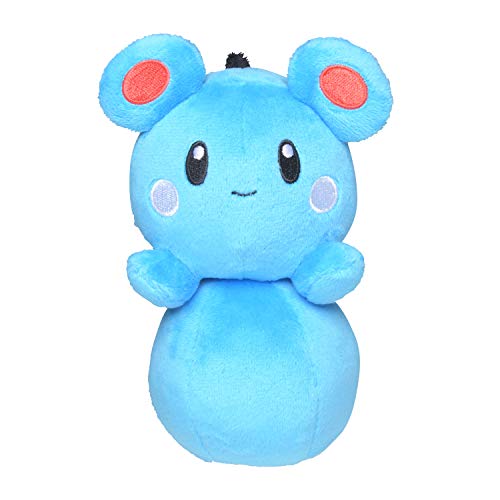 Peluche Azurill Pokémon Center Sitting Cuties originale pour collectionneur