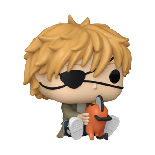 Chainsaw Man Figurine POP! Denji & Pochita 9 cm - vue 3