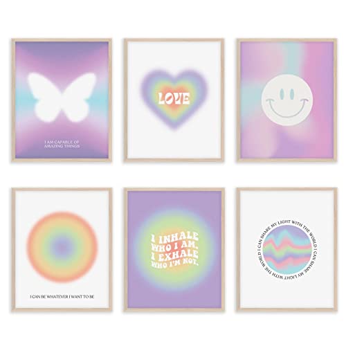 Jack Meets Kate Aura Posters - Decoración de pared estética de afirmación, arte de pared inspirador para dormitorio, decoración de habitación preparada, impresiones de moda, regalo para adolescentes,